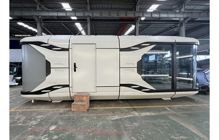Space Capsule House production wokshop