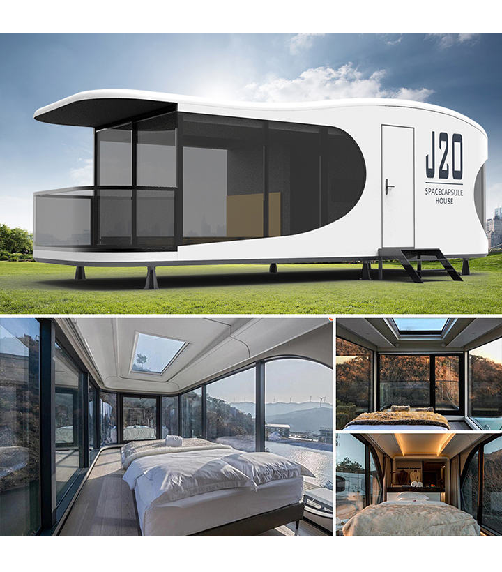 Mode J20 Space capsule house Volferda Prefab tiny house
